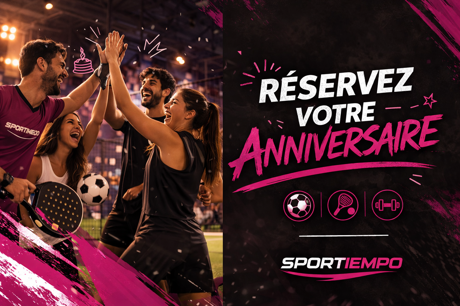 Réservez votre évènement