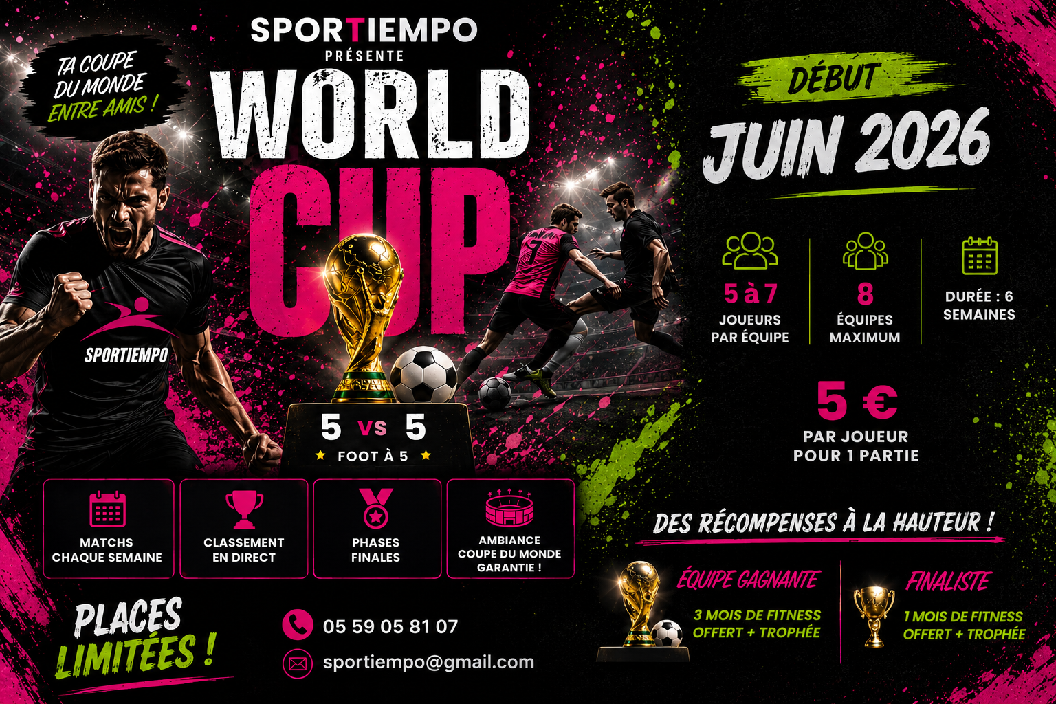 World Cup SporTiempo – Le championnat adulte 5 vs 5
